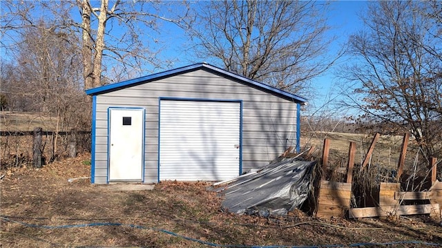 view of outbuilding with an outdoor structure