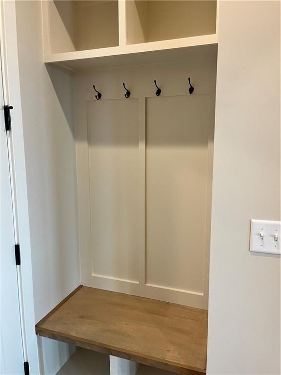 view of mudroom