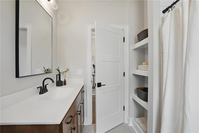1510 NW 106th Ter, Kansas City, MO 64155 - full bathroom featuring vanity and tile patterned flooring