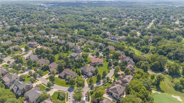 birds eye view of property featuring a residential view