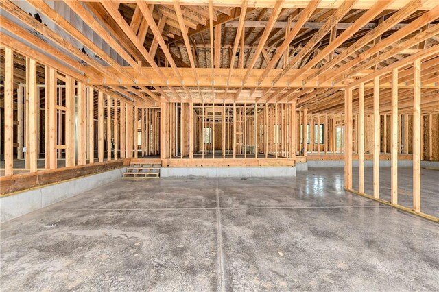 misc room featuring concrete floors