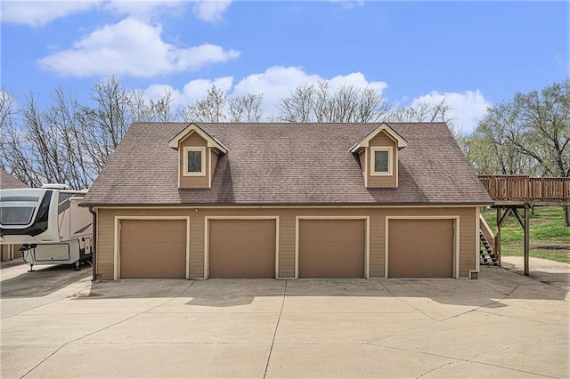 4623 Whispering Oaks Ln, Smithville, MO 64089 - view of detached garage