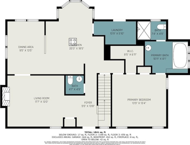 4623 Whispering Oaks Ln, Smithville, MO 64089 - floor plan