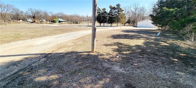 view of road