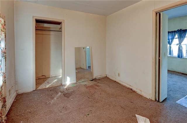 view of unfurnished bedroom