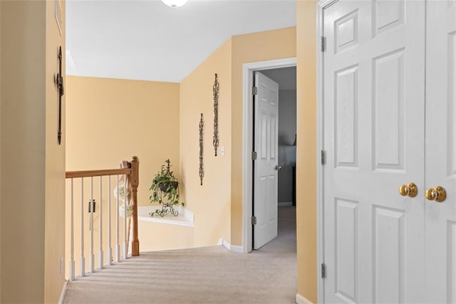 15498 Cedar Ln, Basehor, KS 66007 - hallway with carpet and baseboards
