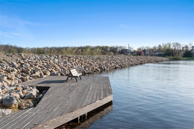 15498 Cedar Ln, Basehor, KS 66007 - dock featuring a water view