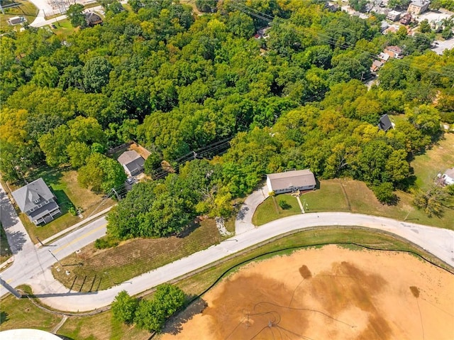 1310 Lawrence Ave, Kansas City, KS 66103 - drone / aerial view