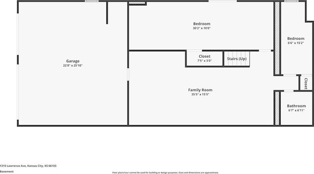 1310 Lawrence Ave, Kansas City, KS 66103 - view of layout