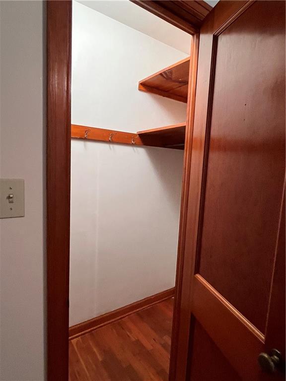 view of closet