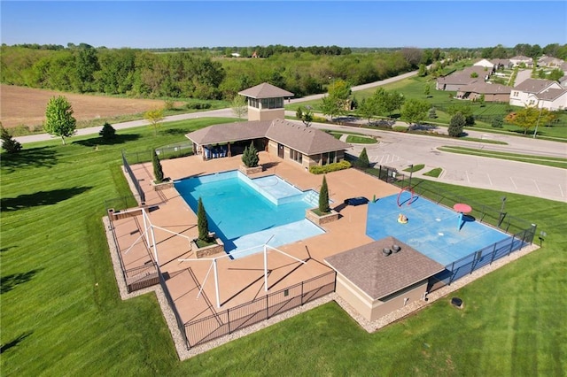 aerial view