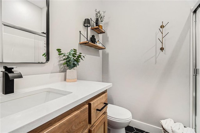 21143 W 189th Ct, Spring Hill, KS 66083 - bathroom featuring vanity and tile patterned flooring