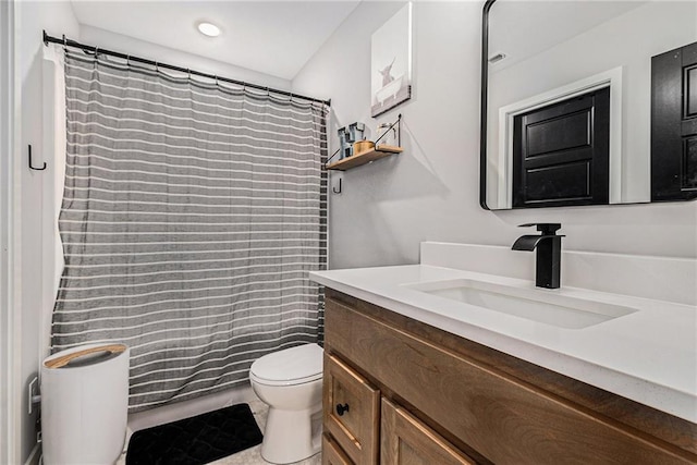 21143 W 189th Ct, Spring Hill, KS 66083 - bathroom with vanity and curtained shower