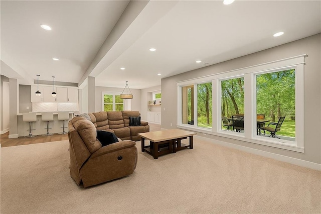 21143 W 189th Ct, Spring Hill, KS 66083 - living room with recessed lighting