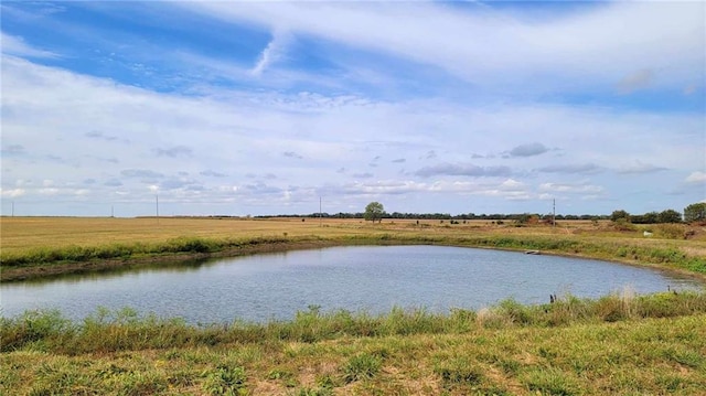 view of water feature