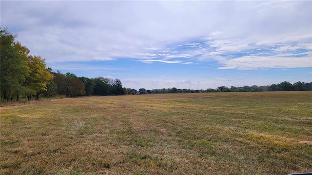 view of nature with a rural view