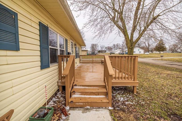 view of deck