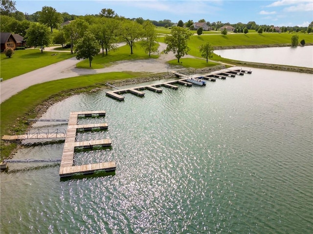 1796 NW 770th Rd, Bates City, MO 64011 - drone / aerial view of a large body of water