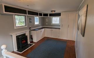 interior space featuring dark wood finished floors