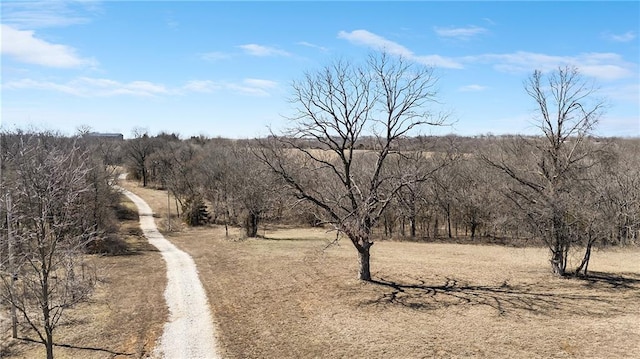 exterior space featuring a rural view