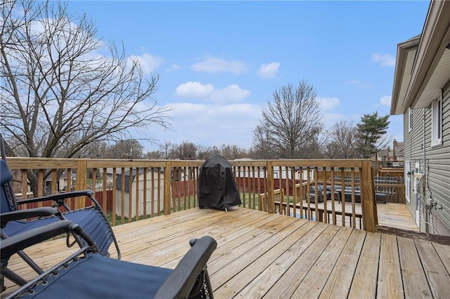 1008 Bristol Way, Liberty, MO 64068 - view of wooden deck