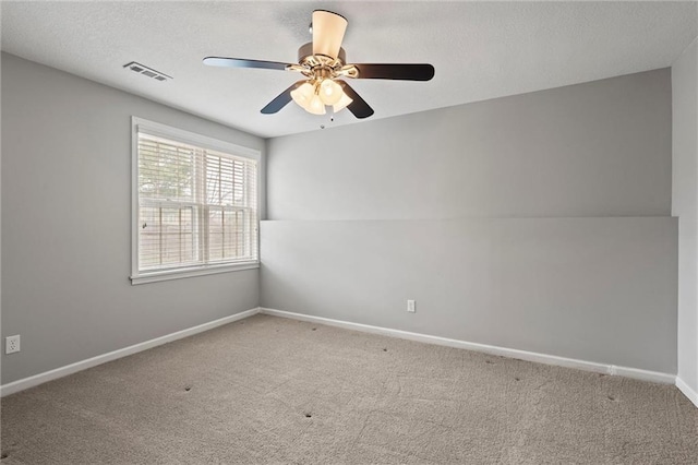 12109 Overbrook Ct, Leawood, KS 66209 - empty room with carpet flooring and a ceiling fan