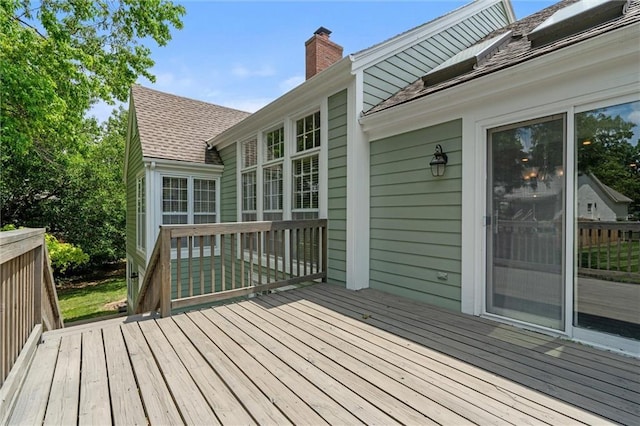 12109 Overbrook Ct, Leawood, KS 66209 - view of wooden deck