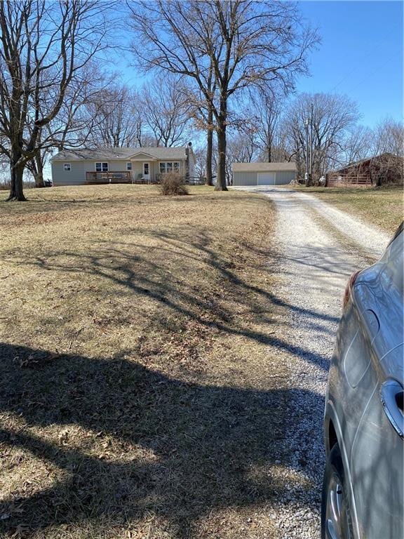 view of street featuring driveway