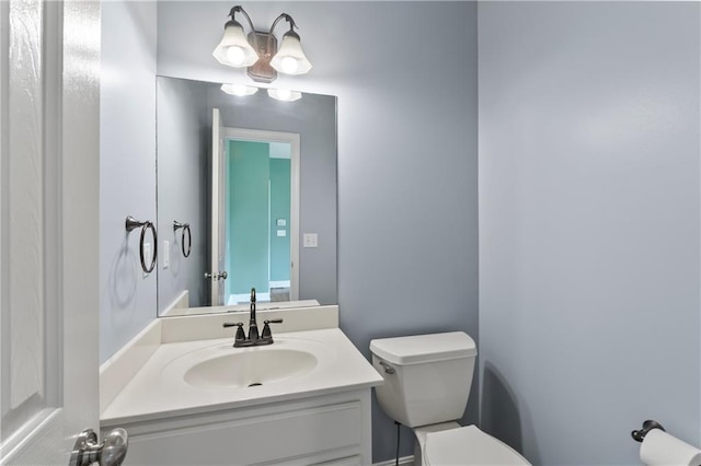 24987 W 150th Ct, Olathe, KS 66061 - half bathroom with toilet and vanity