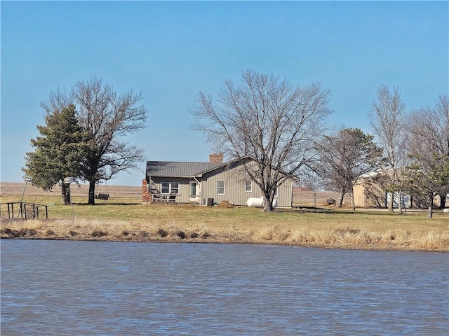 25237 NW Barton Rd, Westphalia, KS 66093 - property view of water featuring fence
