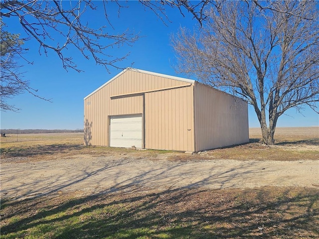 25237 NW Barton Rd, Westphalia, KS 66093 - view of outbuilding featuring an outdoor structure and dirt driveway