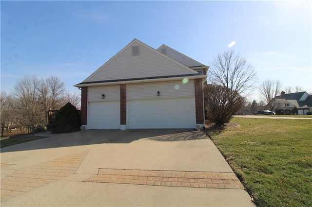 exterior space with driveway