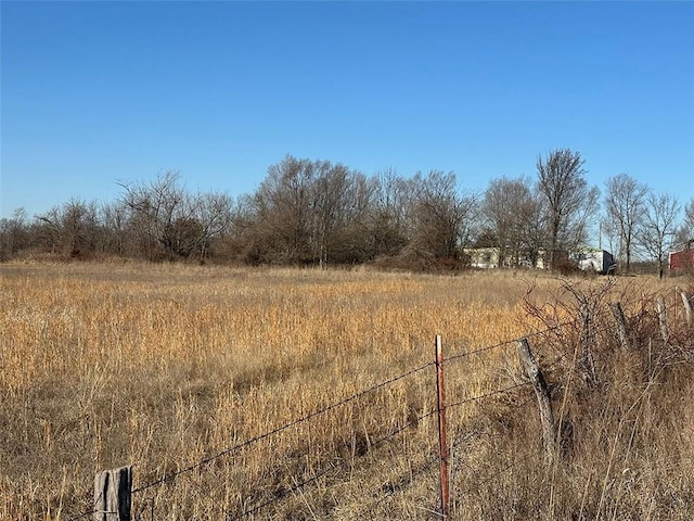 view of landscape with a rural view