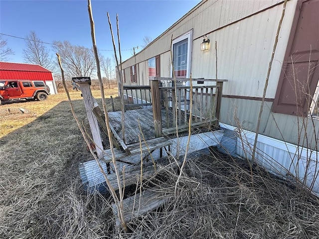 view of deck