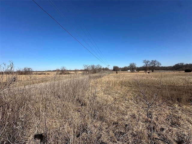 view of nature with a rural view