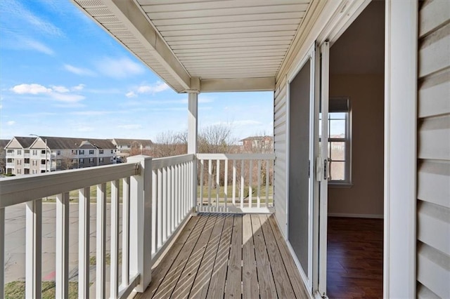 5501 NE 80th Ter Unit 3A, Kansas City, MO 64119 - balcony with a residential view