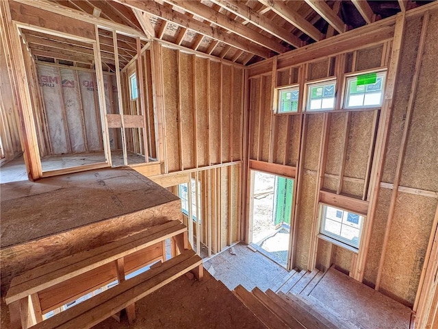 misc room featuring healthy amount of natural light