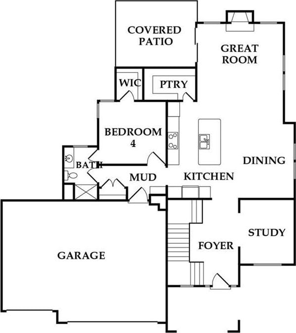 floor plan / room layout