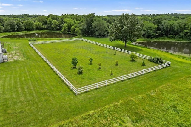 17701 C Hwy, Trimble, MO 64492 - aerial view of sparsely populated area featuring a large body of water