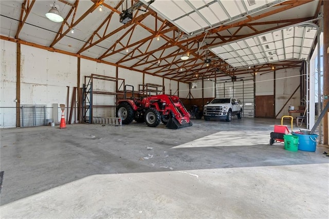 17701 C Hwy, Trimble, MO 64492 - garage featuring a garage door opener