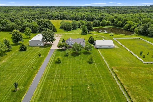 17701 C Hwy, Trimble, MO 64492 - bird's eye view of a forest and a large body of water
