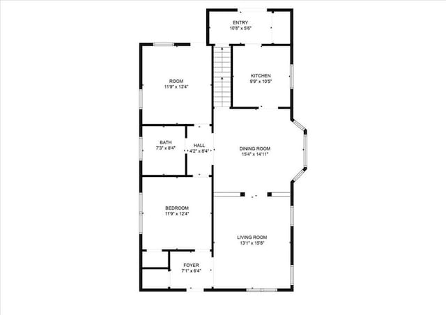 209 High St, Platte City, MO 64079 - floor plan