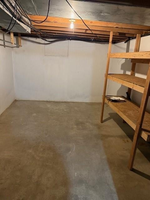 1507 W Concord Dr, Plattsburg, MO 64477 - view of unfinished basement