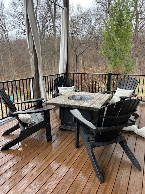 16520 NW 178th St, Platte City, MO 64079 - view of wooden deck