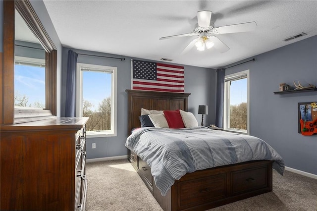 16520 NW 178th St, Platte City, MO 64079 - carpeted bedroom with baseboards and ceiling fan