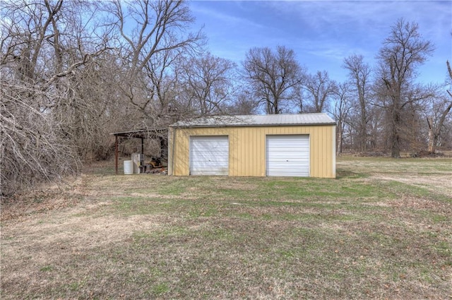 view of outbuilding with an outdoor structure