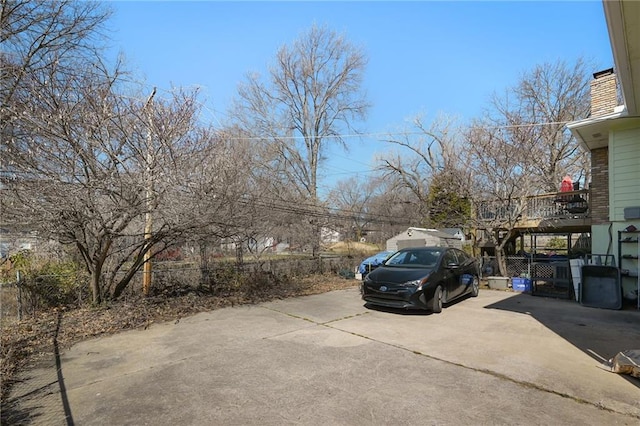 exterior space with driveway