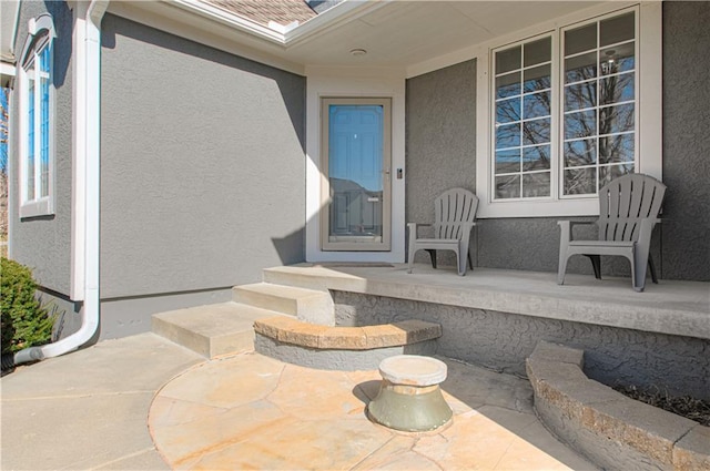 view of patio / terrace with a porch