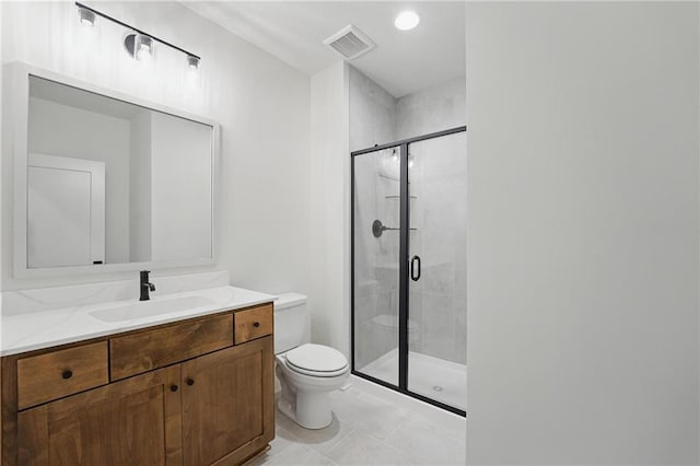 1518 NW 106th Ter, Kansas City, MO 64155 - bathroom featuring vanity and a stall shower