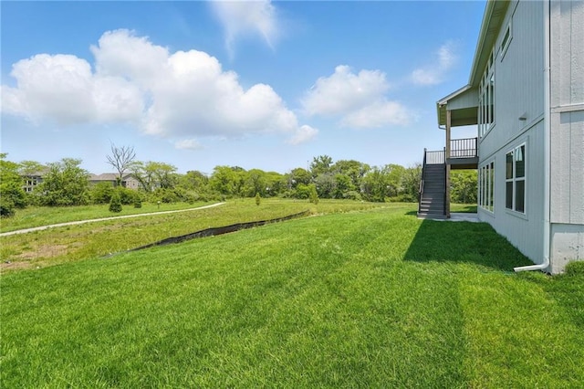 1518 NW 106th Ter, Kansas City, MO 64155 - view of green lawn with stairway